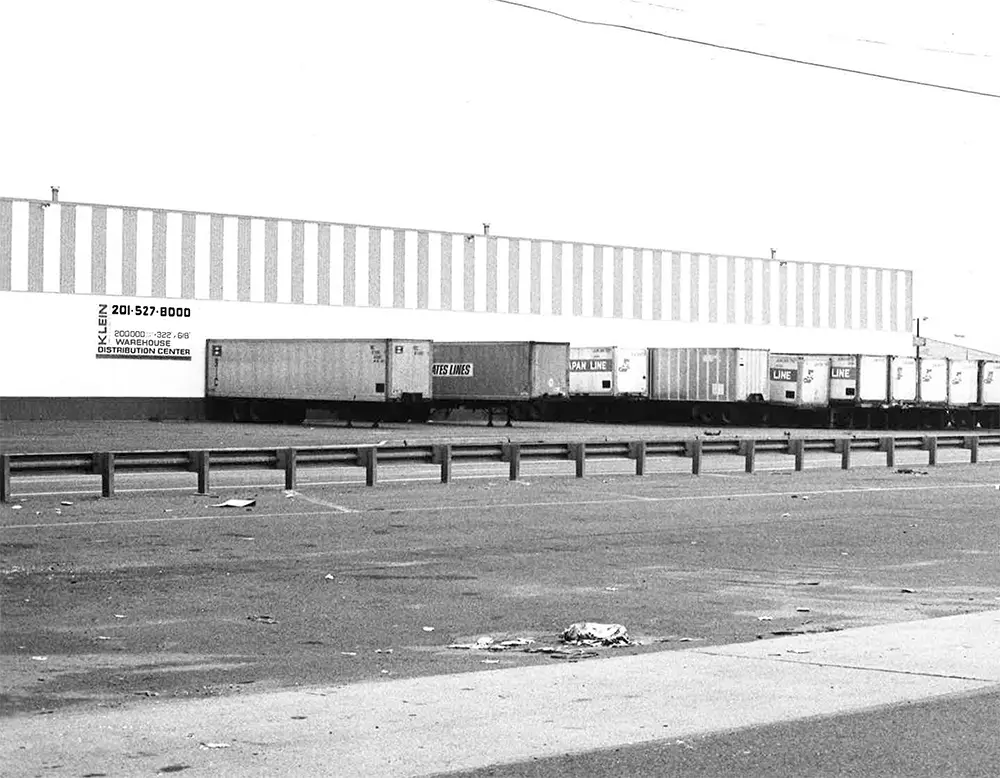 In anticipation of mass cargo imports into the U.S., Klein Industries is formed to build warehouses in Bayonne & Elizabeth, NJ